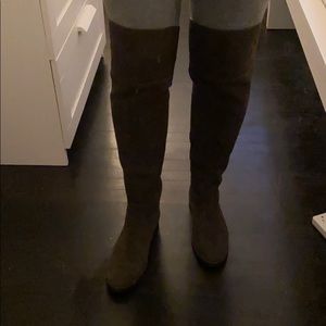 Tory Burch Simone over-the-knee suede boots